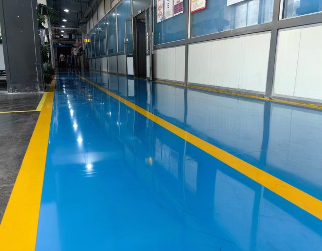 硅树脂改性瓷釉地坪